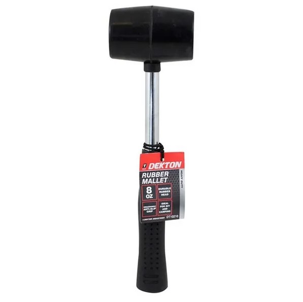 HEAVY DUTY DEKTON  RUBBER MALLET DT102108OZ