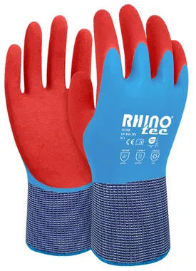 RHINOtec LATEX FLEXO-GRIP CUT WATER RESISTANT GLOVES