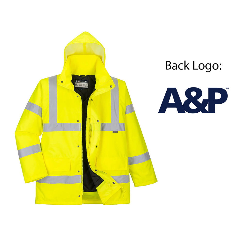 S461- HI VIS BREATHABLE WINTER TRAFFIC JKT