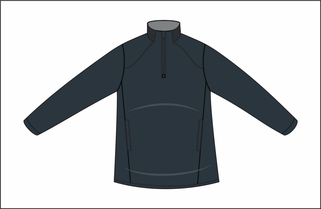 MATERNITY 1/4 POLYCOTTON SWEATSHIRT