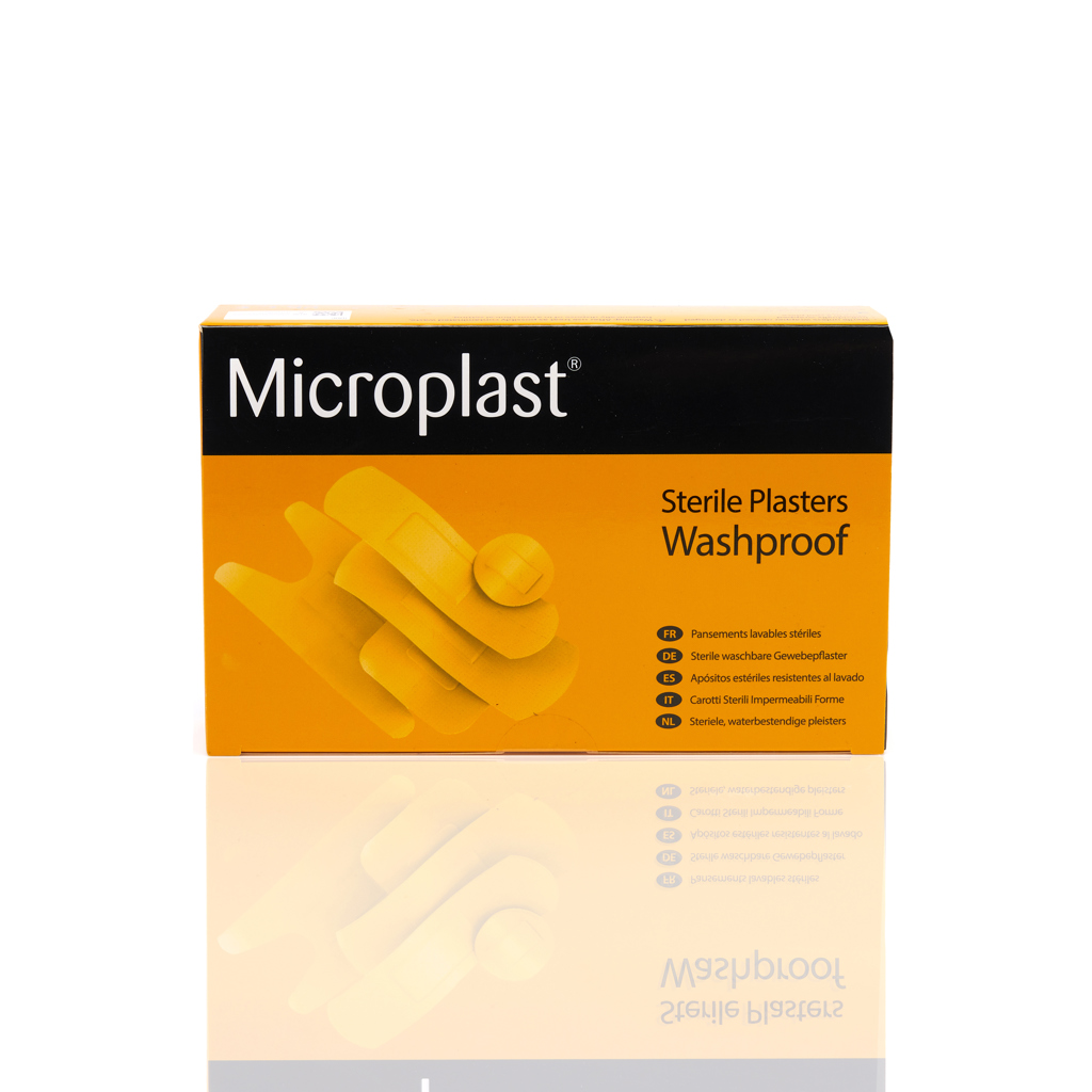 PLASTERS ASSORTED WATERPROOF DRESSING X100