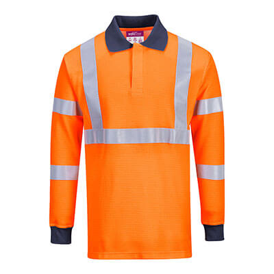 FR76 MODAFLAME HI-VIS POLO SHIRT