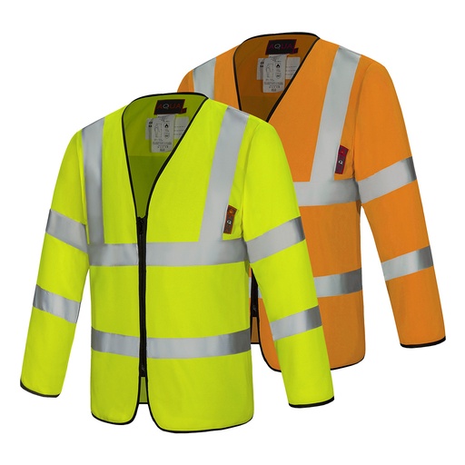 [JK025] MESH JKT SEP-3 F/R EN471 2BB/2AB /SB WITH ZIP